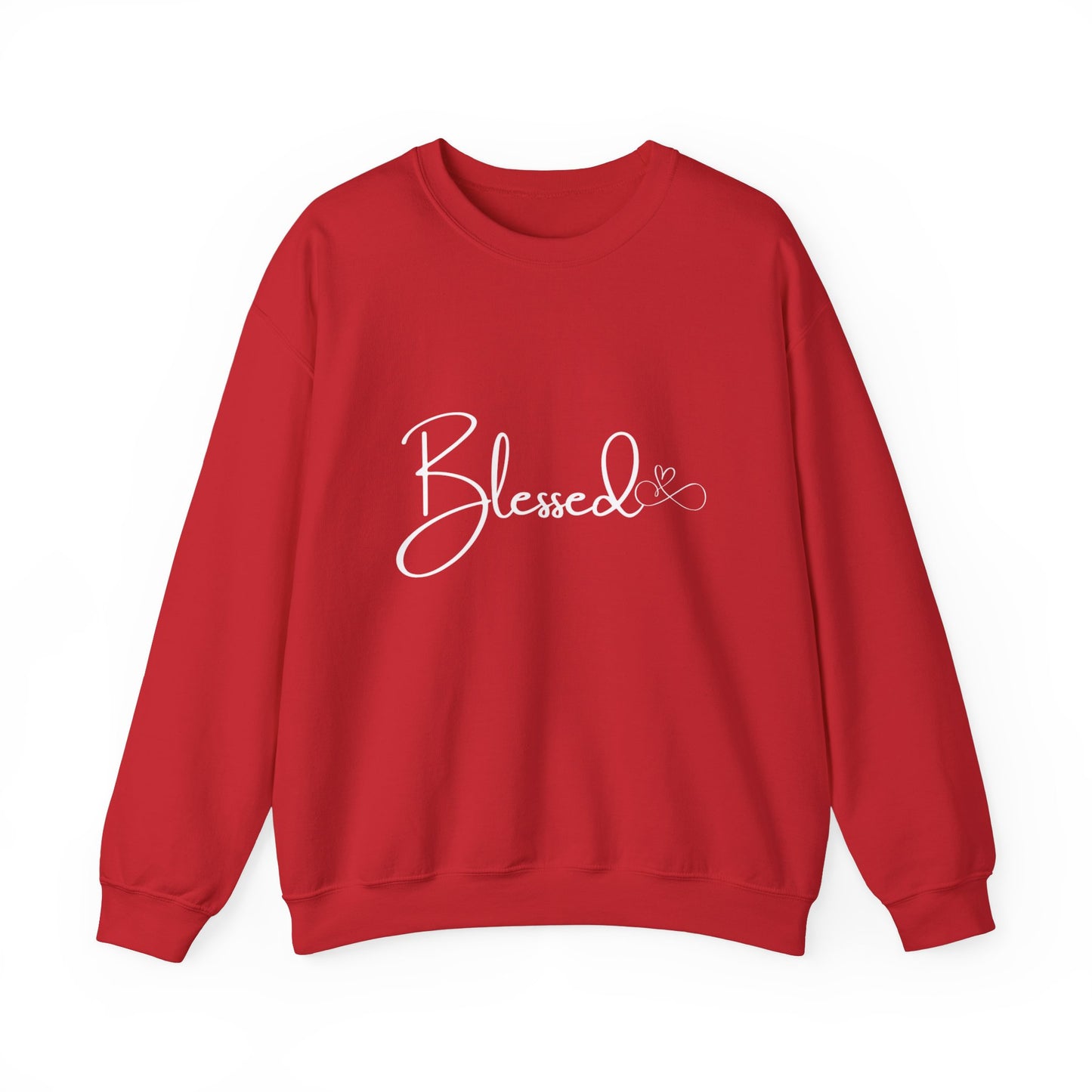 Blessed Crewneck Sweatshirt (Unisex Heavy Blend) Cozy Cotton-Polyester Pullover for All Seasons