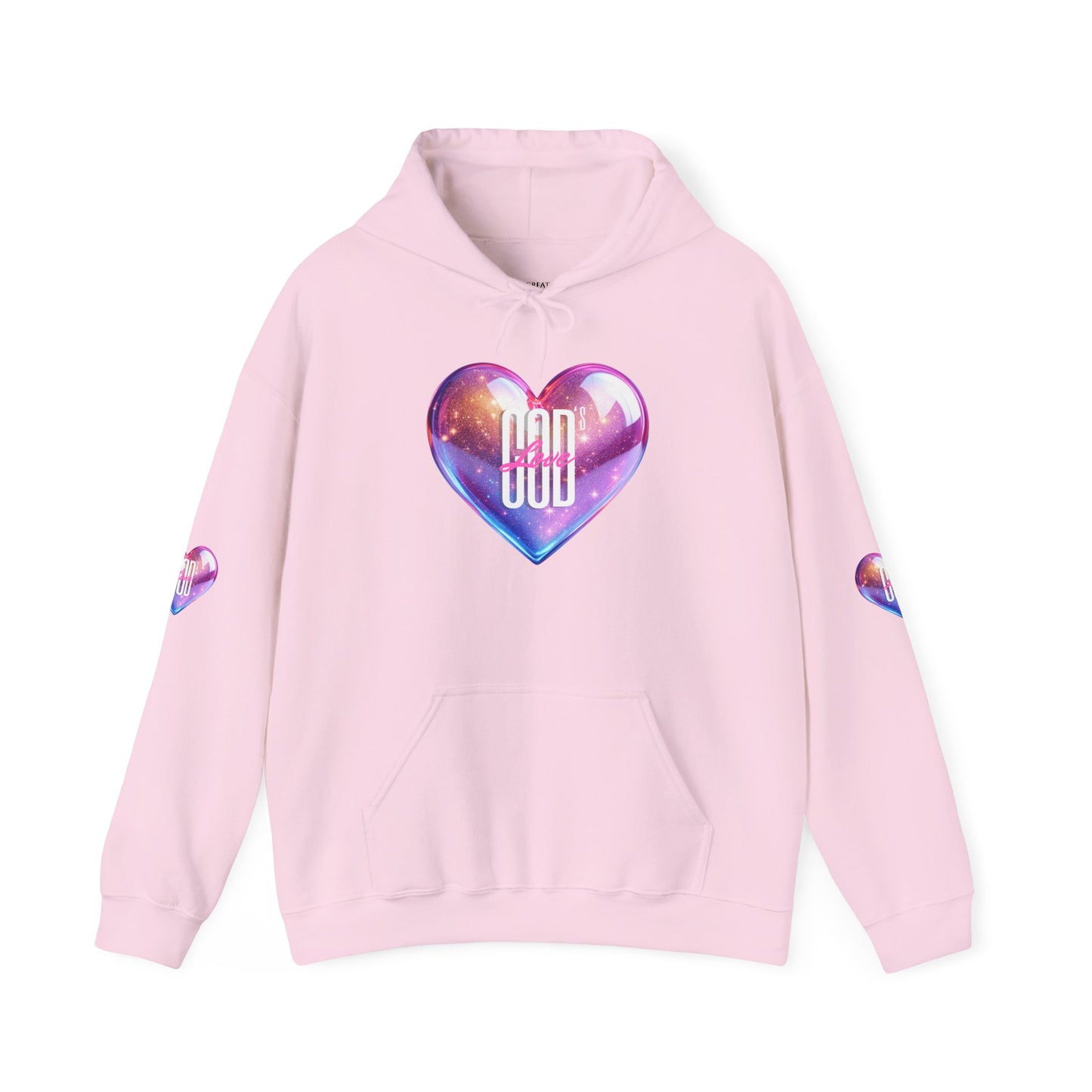 God’s Love Hoodie - Cozy Unisex Sweatshirt with Inspirational Design