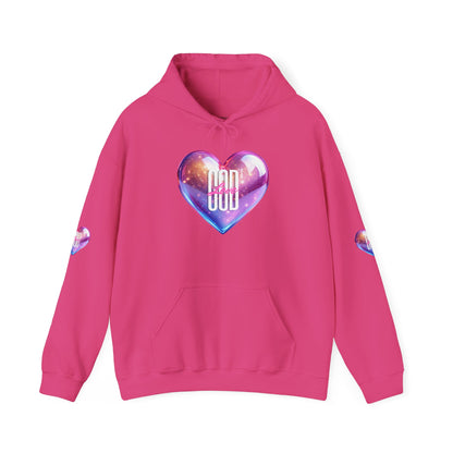 God’s Love Hoodie - Cozy Unisex Sweatshirt with Inspirational Design