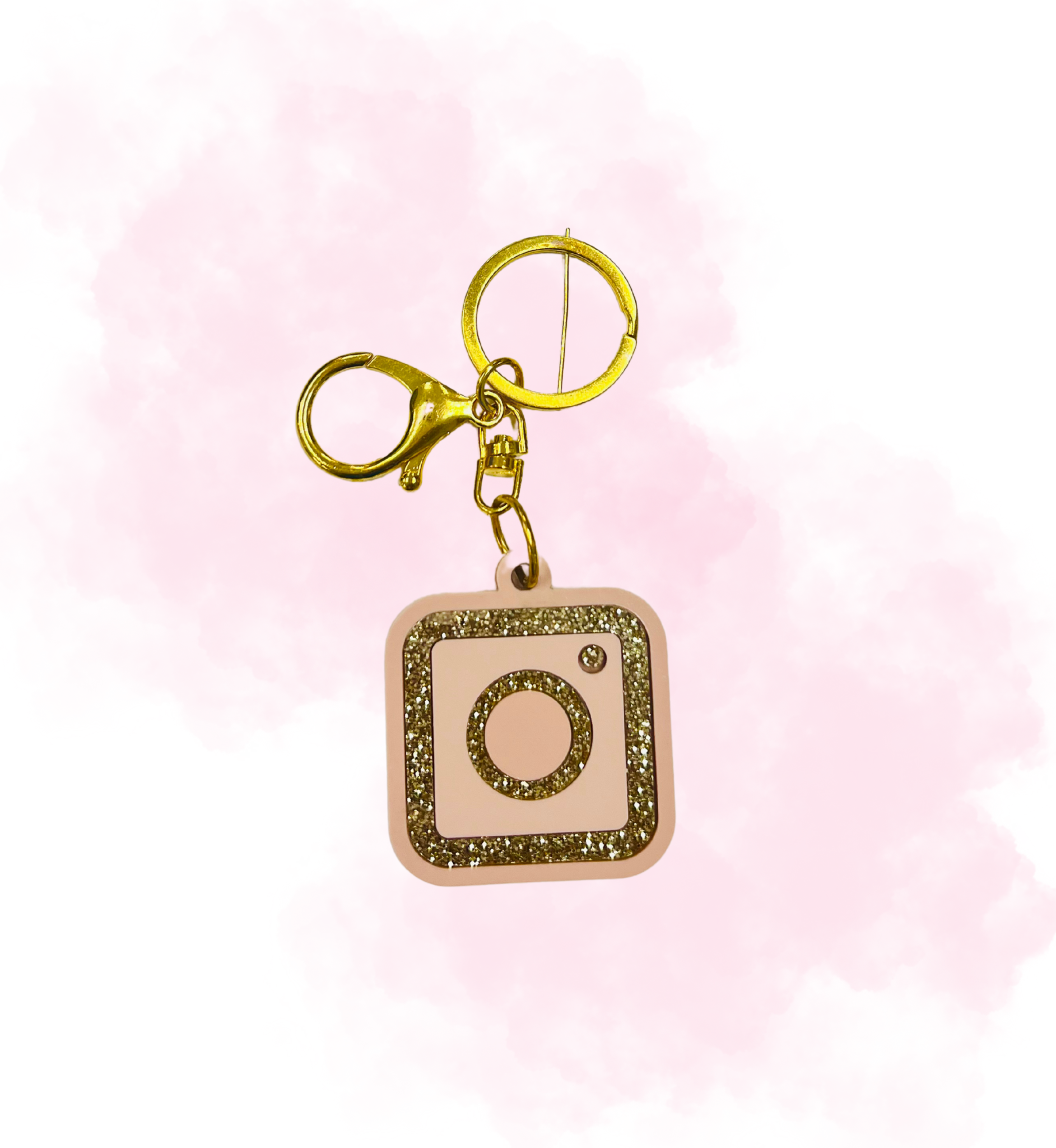 Smart NFC keychain with logo customization for professionals