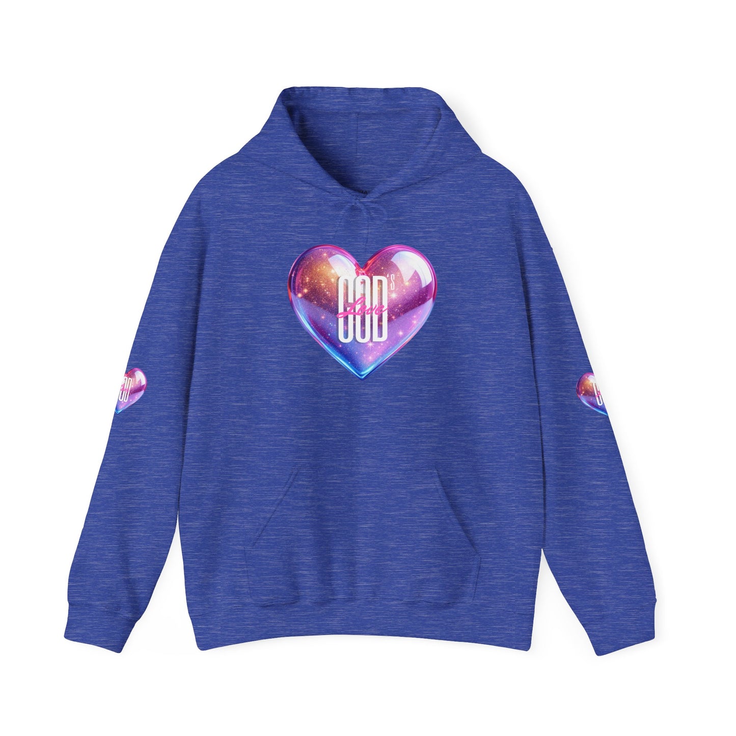 God’s Love Hoodie - Cozy Unisex Sweatshirt with Inspirational Design