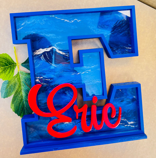 Personalized Wooden Name Piggy Bank