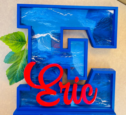 Personalized Wooden Name Piggy Bank