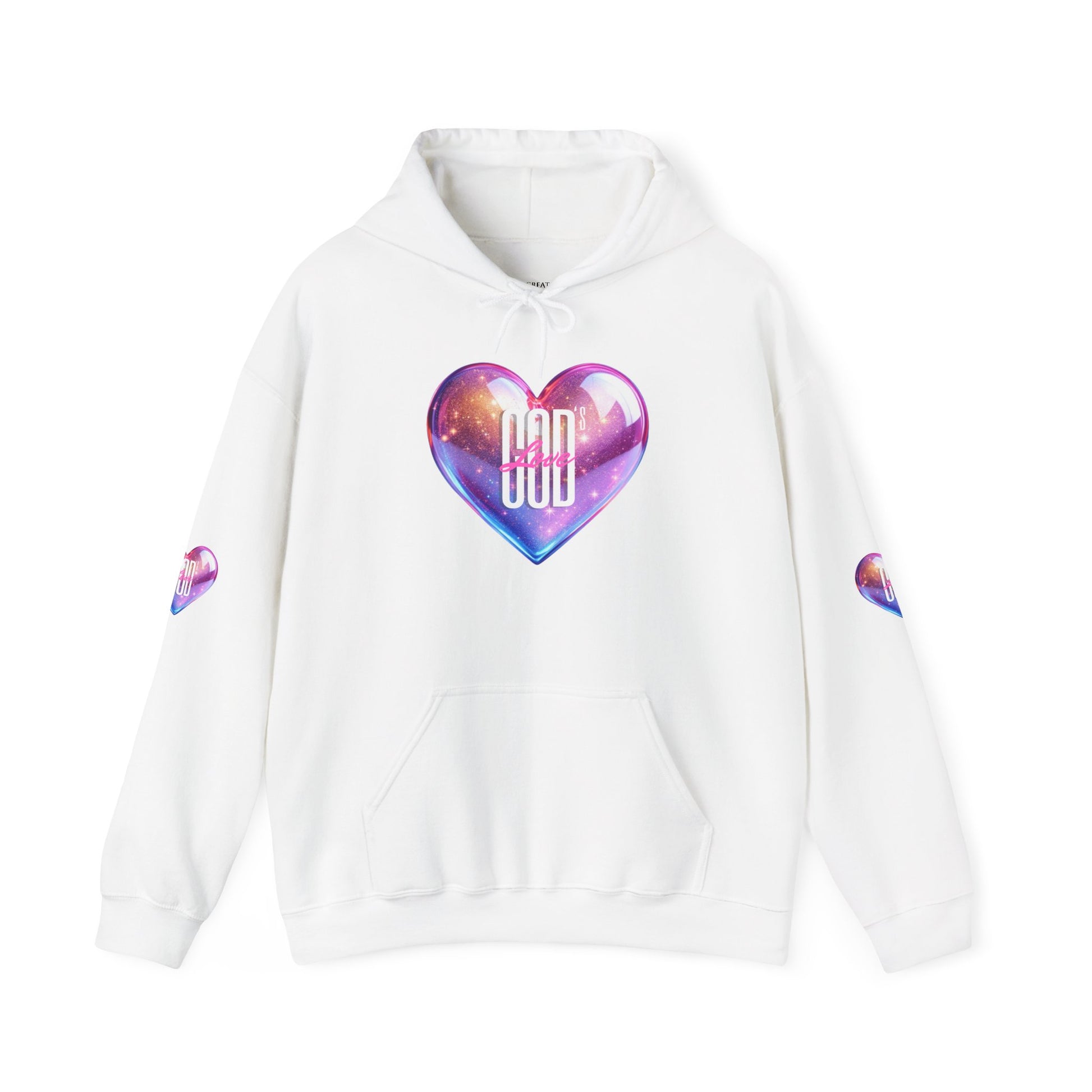 White Gods Love hoodie unisex sweatshirt inspirational design
